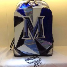 2015新款出货 MCM双肩包 镭射包 个性拼接