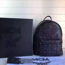 包包批发 MCM原单 一件代发 青岛货 黑色