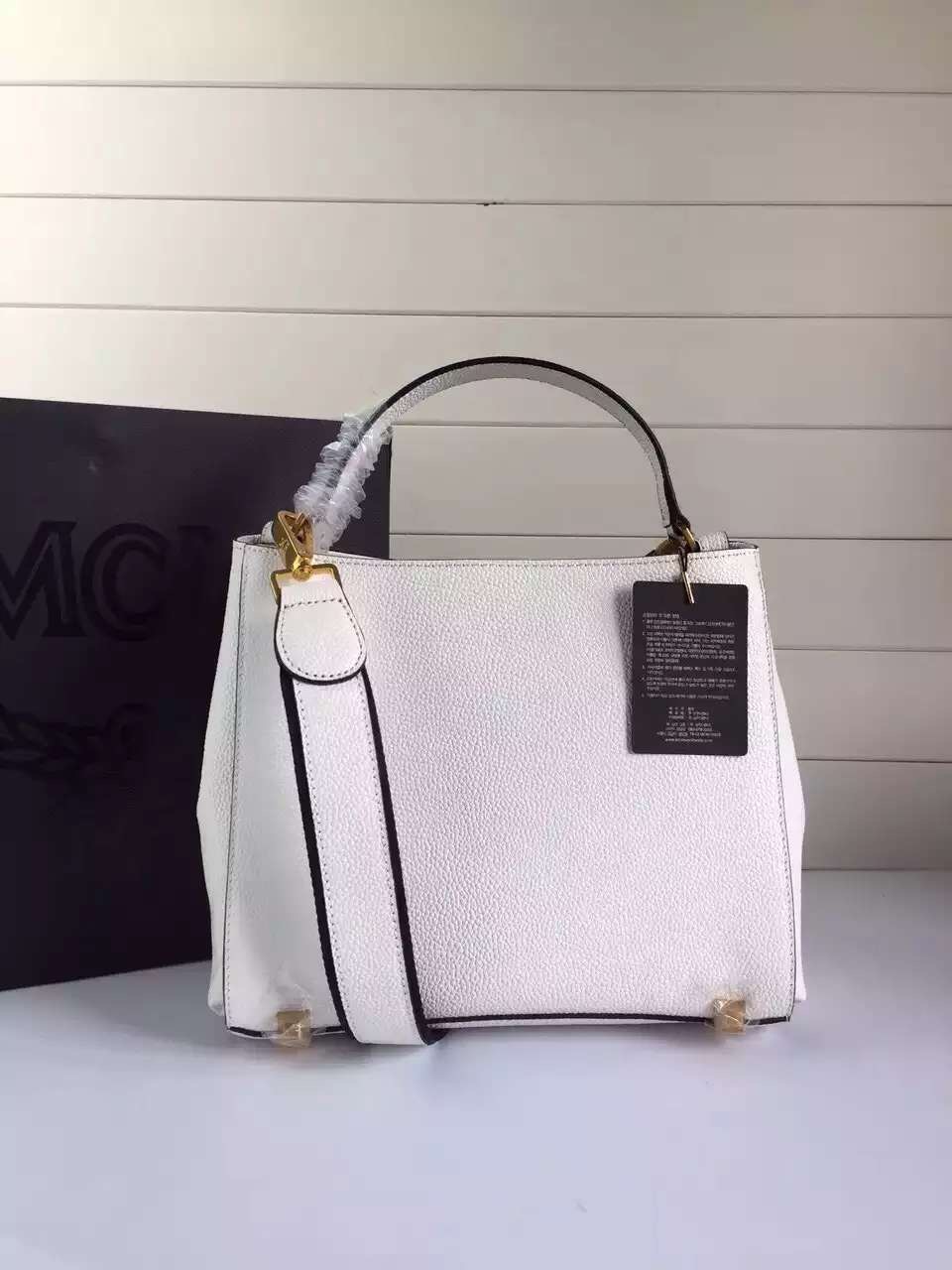 MCM官网 韩国进口牛皮搭配纯棉里布 原单包包批发 一件代发